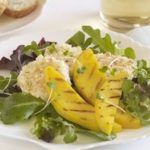 Grilled Mango & Goat Cheese Salad