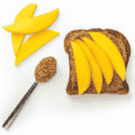 Mango & Almond Butter Toast