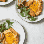 Mango, Ricotta & Prosciutto Galette