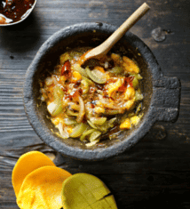 Mango, Tomatillo and Chipotle Salsa