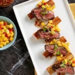 Bevette Steak Yucca Mango Chimichurri