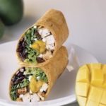 Caribbean Mango Chutney Chicken Wrap