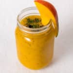 Mango Smoothie with Turmeric, Green Tea and Ginger