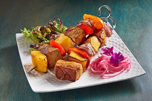 Indonesian-Spicy-Mango-Pork-Skewers
